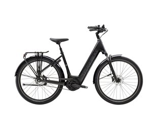Trek Elsykkel Hybrid District+ 4 Coaster Belt Lowstep 800Wh Trek Black Satin