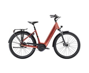 Trek Elcykel Hybrid District+ 4 Coaster Lowstep 800Wh Pennyflake
