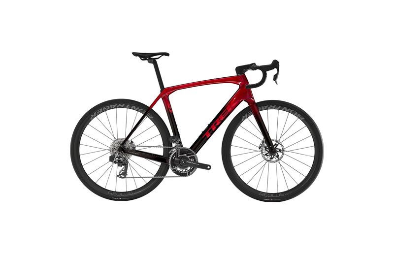 Trek Racer Komfort Domane SLR 9 AXS Gen 4 Metallic Red Smoke To Red Carbon Sm