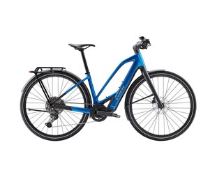 Trek Elcykel Hybrid FX+ 7 Midstep Alpine Blue Gloss
