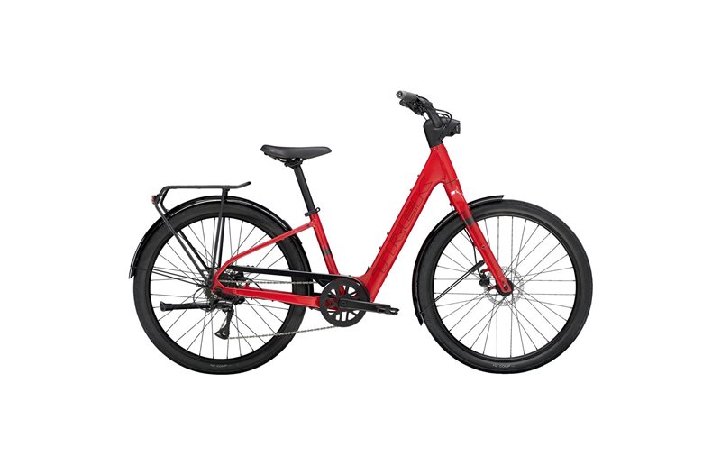 Trek Elcykel Hybrid Verve+ 1 Lowstep LT Viper Red