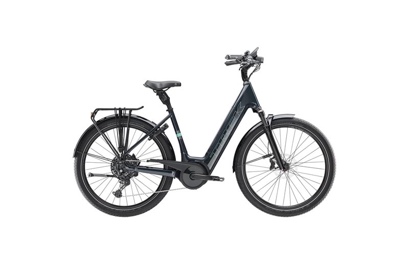 Trek Elcykel Hybrid Verve+ 5 Lowstep 545Wh Nautical Navy