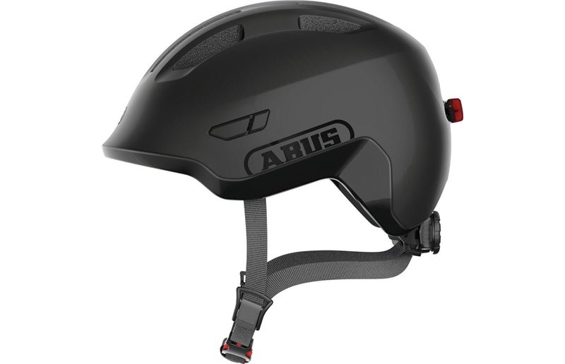 Cykelhjälm Barn Abus Smiley 3.0 ACE LED Velvet Black