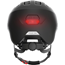 Lasten pyöräilykypärä ABUS Smiley 3.0 ACE LED Velvet Black