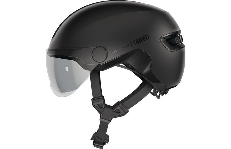 Pyöräilykypärä ABUS Hud-Y ACE Velvet Black