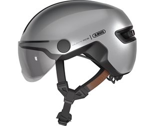 Pyöräilykypärä ABUS Hud-Y ACE Gleam Silver