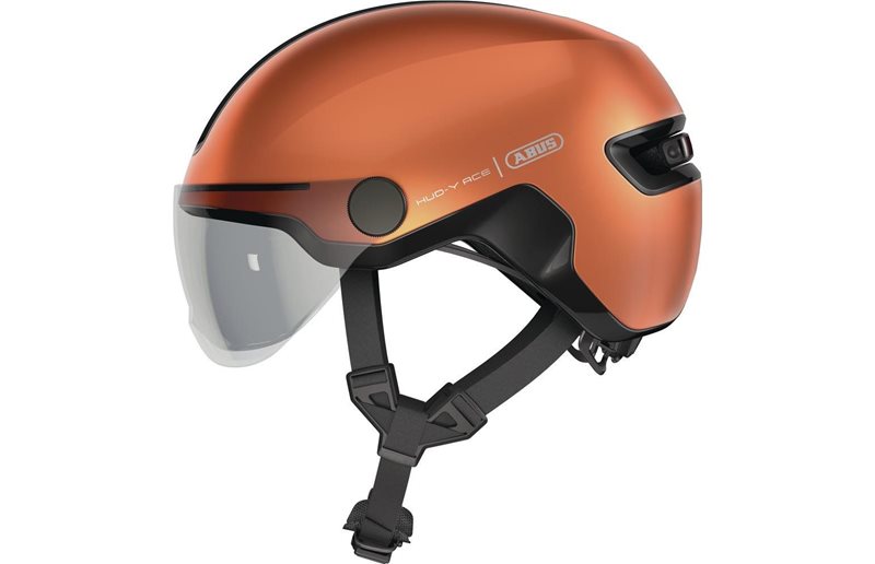 Pyöräilykypärä ABUS Hud-Y ACE Goldfish Orange