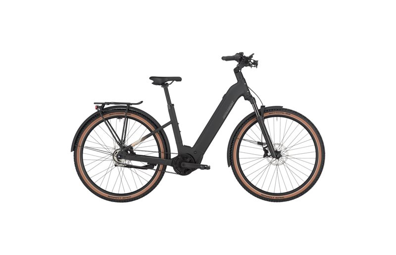Bergamont Hybridcykel el  E-Horizon SUV 20 Belt Wave Black Matt