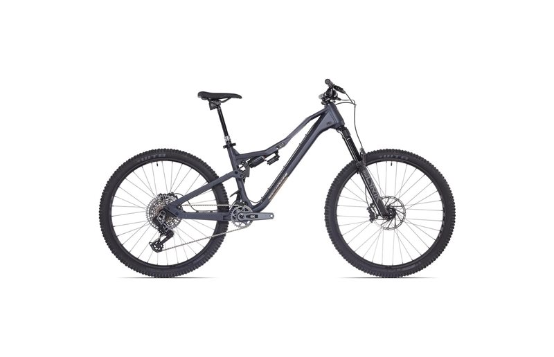Täysjousto maastopyörä Rock Machine Whizz FS I 90 AXS 29 Matte Deep Ocean Blue