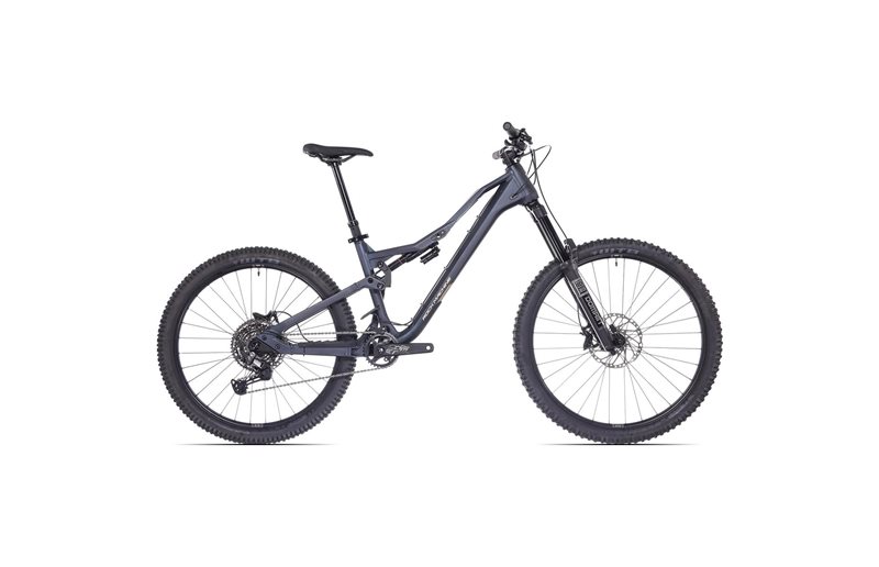 Täysjousto maastopyörä Rock Machine Whizz FS II 50 29/27.5" Matte Deep Ocean Blue