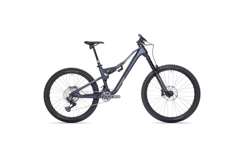 Täysjousto maastopyörä Rock Machine Whizz FS II 90 AXS 29/27.5" Matte Deep Ocean Blue