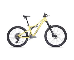 Täysjousto maastopyörä Rock Machine Whizz FS II 90 AXS 29/27.5" Sulfur Yellow