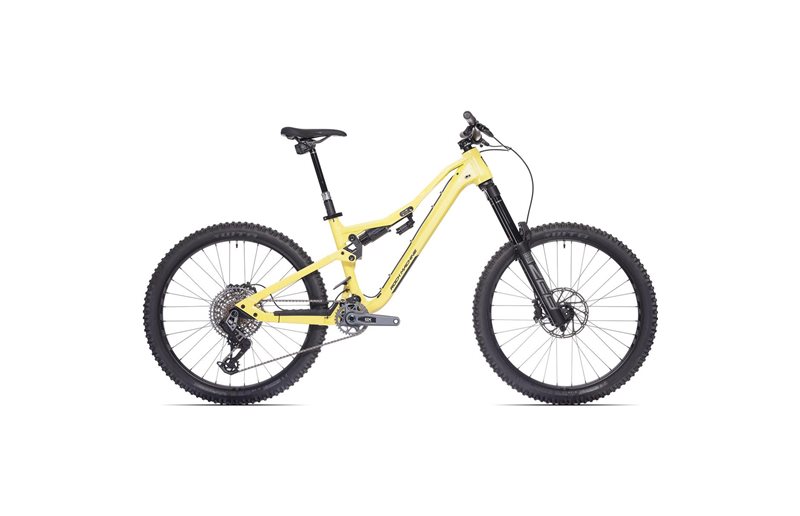 Rock Machine Heldämpad Mtb Whizz FS III 90 AXS 27.5 Sulfur Yellow