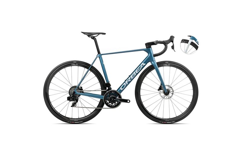Maantiepyörä Orbea Orca M21eTEAM PWR Slate Blue/Halo Silver
