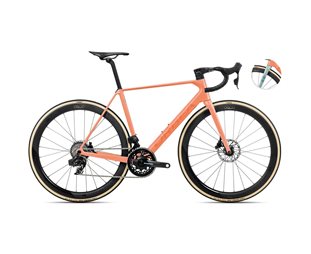 Maantiepyörä Orbea Orca M21eLTD PWR Orange Cloud/Stone Blue