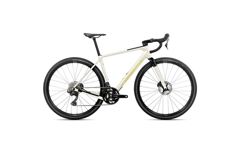 Gravel pyörä Orbea Terra M20TEAM Ivory White/Spicy Lime