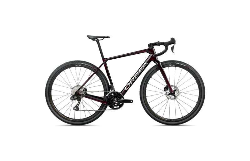 Orbea Gravel Bike Terra M20iTeam Wine Red Carbon View