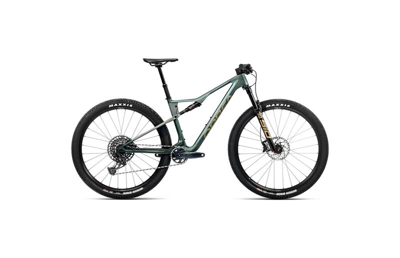 Orbea Heldämpad MTB Oiz M21 Seaweed Carbon View/Spaceship Green