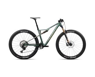 Täysjousto maastopyörä Orbea Oiz M10 Seaweed Carbon View/Spaceship Green