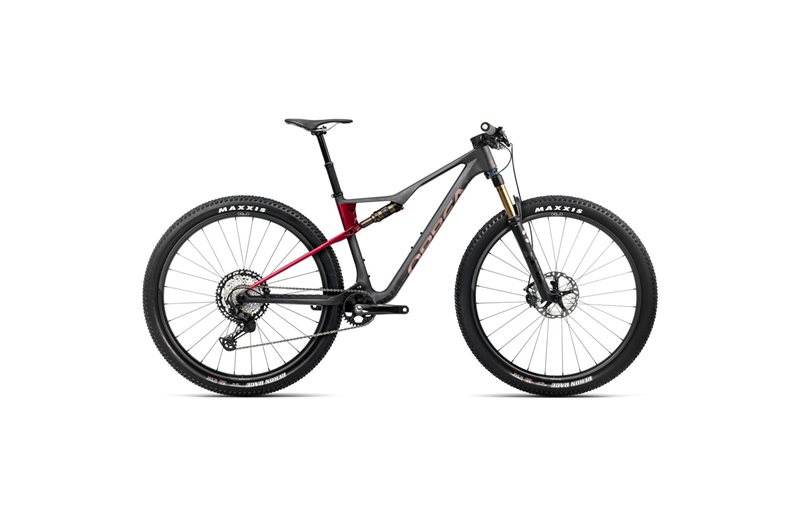 Heldämpad MTB Orbea Oiz M-Pro Diamond Carbon View/Cherry Red