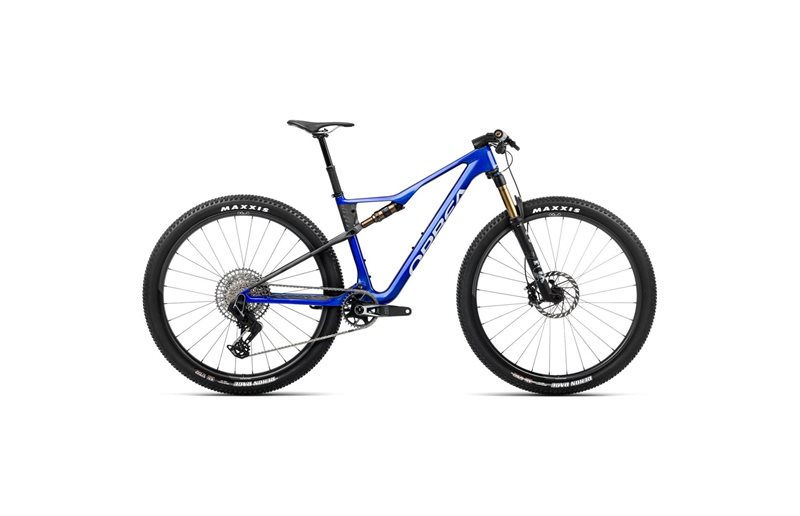 Orbea Heldämpad MTB Oiz M-Team Axs Cobalt Blue/Carbon Raw