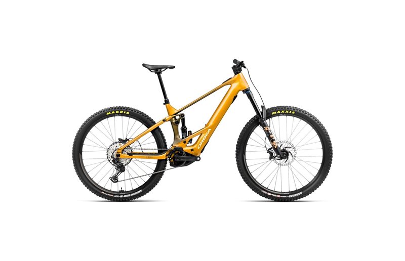 Sähkömaastopyörä Orbea Wild H10 Bumblebee Yellow/Metallic Olive Gre