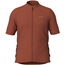 Cube Pyöräilypaita Full Zip Cargo S/S Punainen