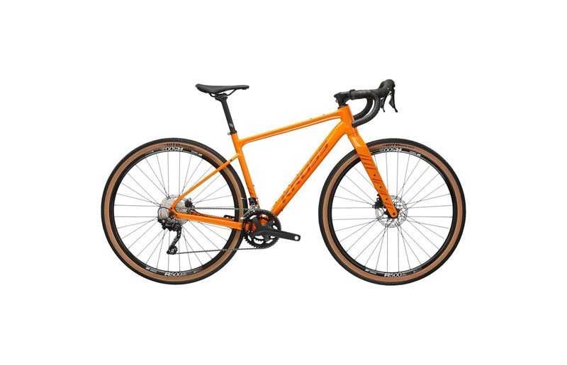 Gravel Bike Kross Esker 5.0 Orange/Maroon
