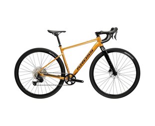 Gravel pyörä Kross Esker 5.0 GRX 1x12 Yellow/Graphite