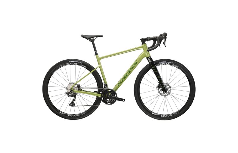 Gravel Bike Kross Esker 6.0 Khaki/Green
