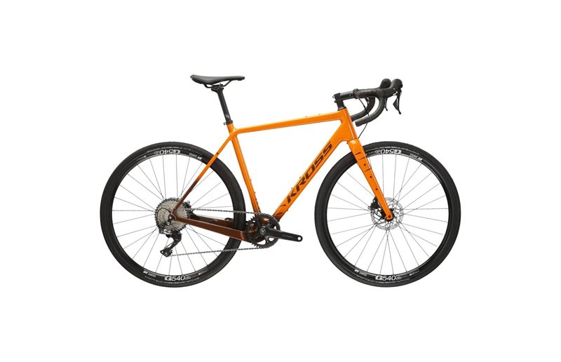 Gravel pyörä Kross Esker 7.0 Orange/Brown