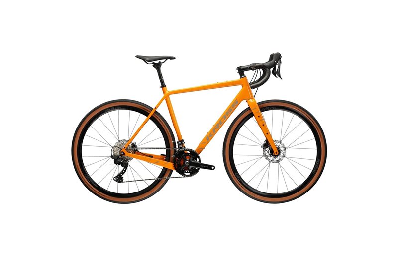 Gravel Bike Kross Esker 8.0 Orange/Grey