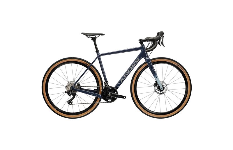Gravel Bike Kross Esker 8.0 Navy Blue/Blue
