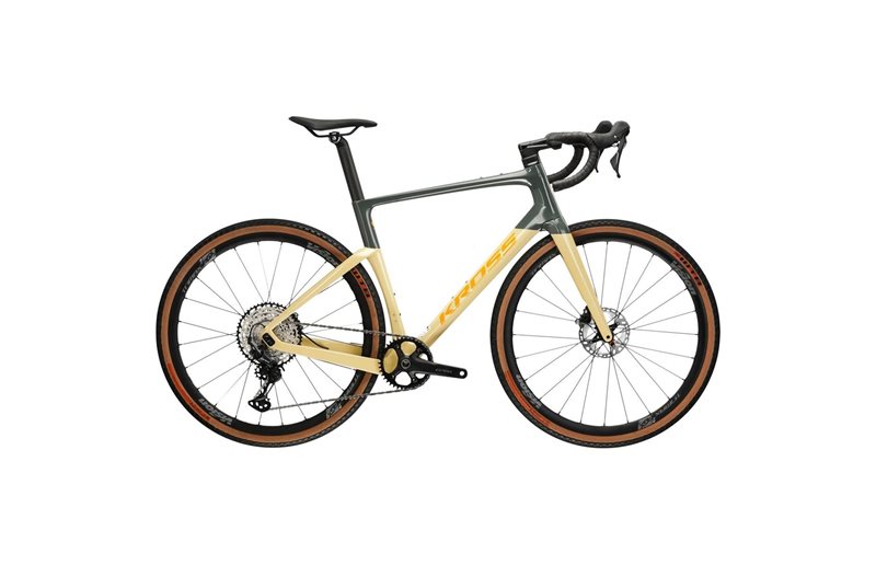 Gravel Bike Kross Esker RS 1.0 Grey/Brown