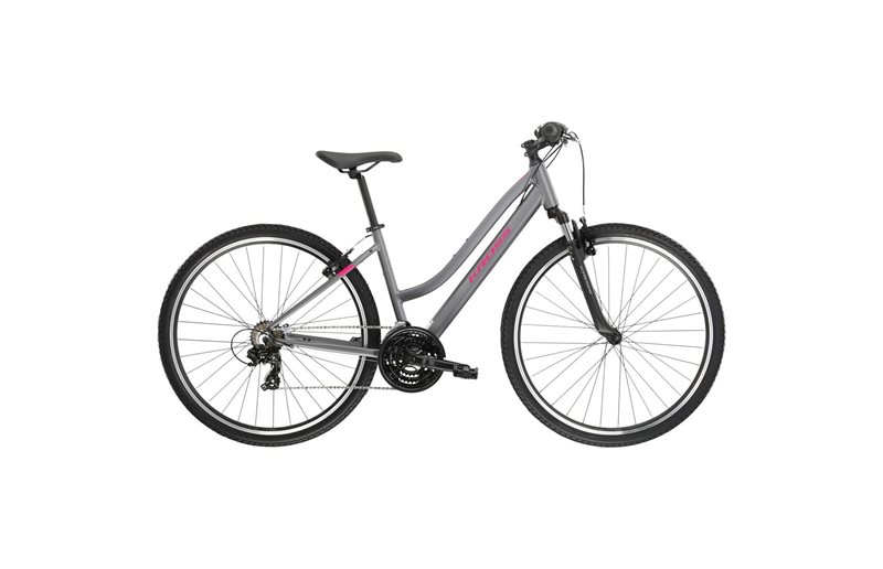 Crosshybrid Kross Evado 1.0 Lady Graphite/Raspberry