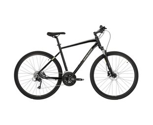 Hybridipyörä Kross Evado 5.0 Black/Green 28"