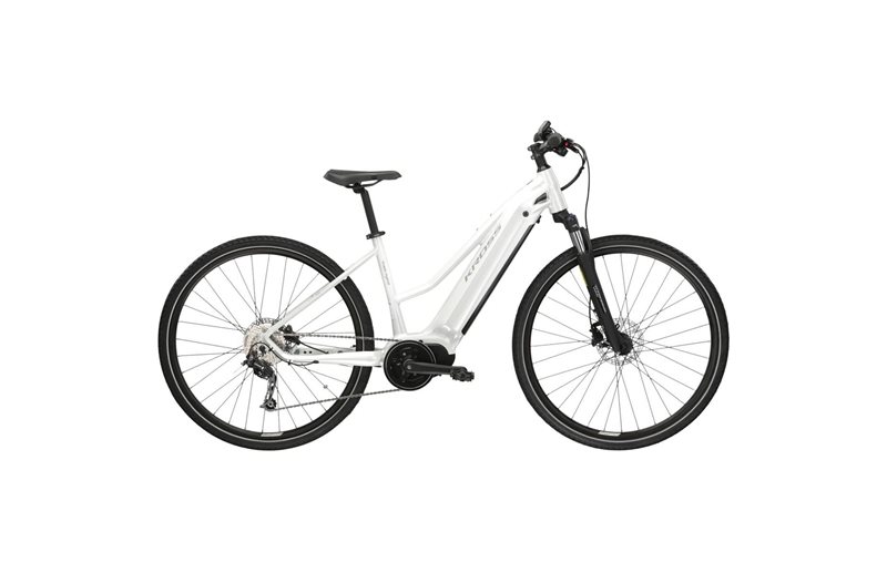 Elcykel Hybrid Kross Evado Hybrid 3.0 Uni Pearl/Silver
