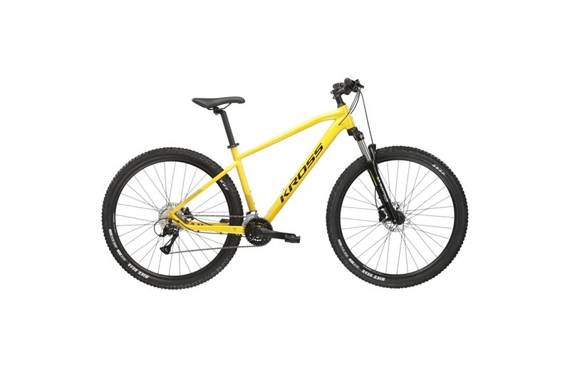 Hardtail MTB Kross Hexagon 4.0 Yellow/Black 2024