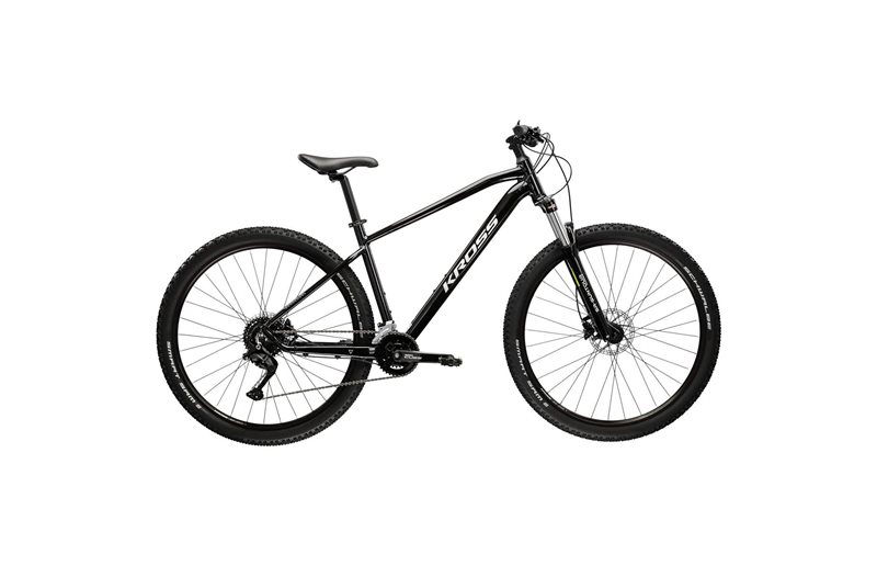Hardtail MTB Kross Hexagon 5.0 Black/Silver 2025