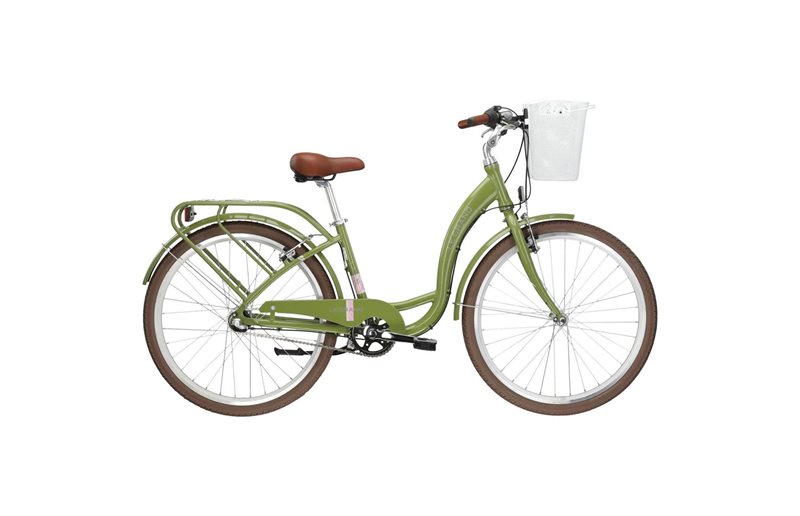 Naisten polkupyörä Kross Le Grand Lille 3 Green/Beige 26