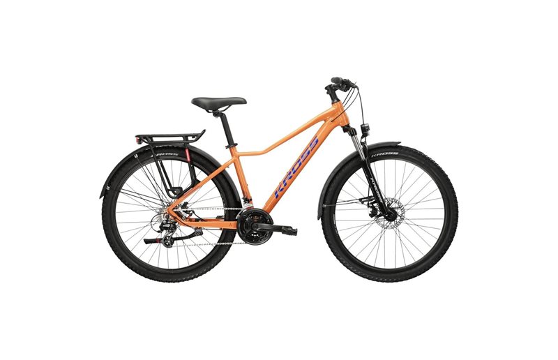 Maastopyörä Kross Lea 2.0 EQ Orange/Navy Blue 2024