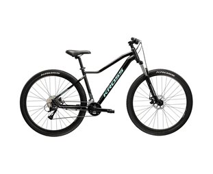Hardtail MTB Kross Lea 3.0 Black/Mint 2025