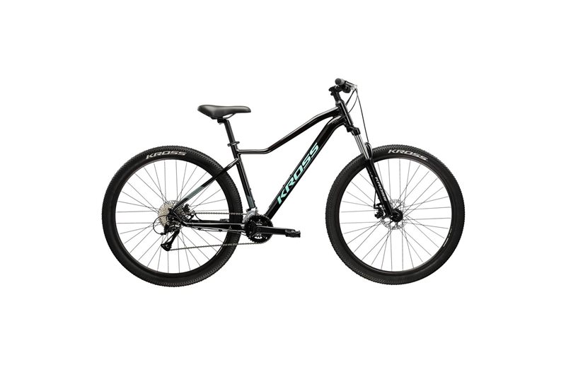 Hardtail MTB Kross Lea 3.0 Black/Mint 2025