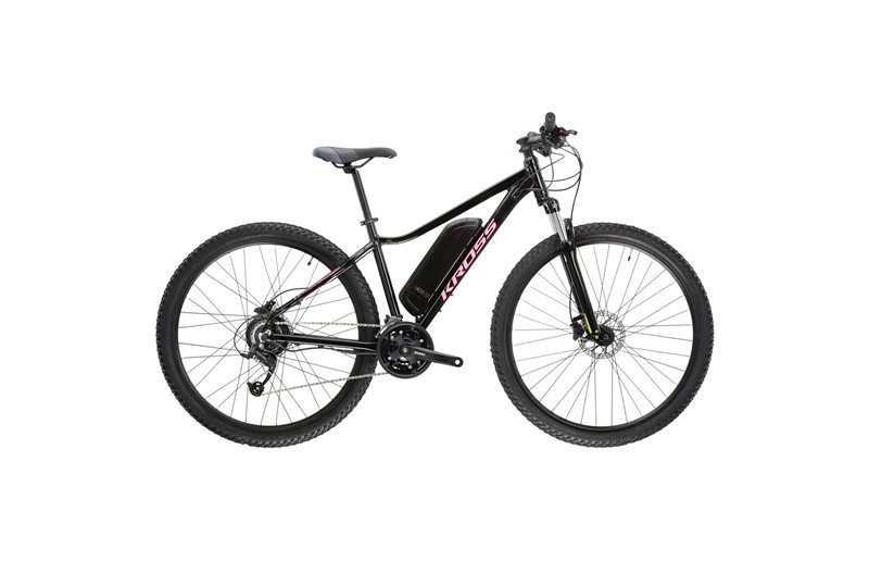 El MTB Kross Lea Boost Black/Pink