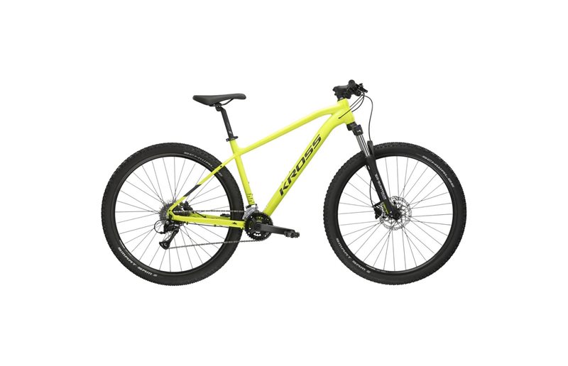 Hardtail MTB Kross Level 1.0 Lime/Black 29