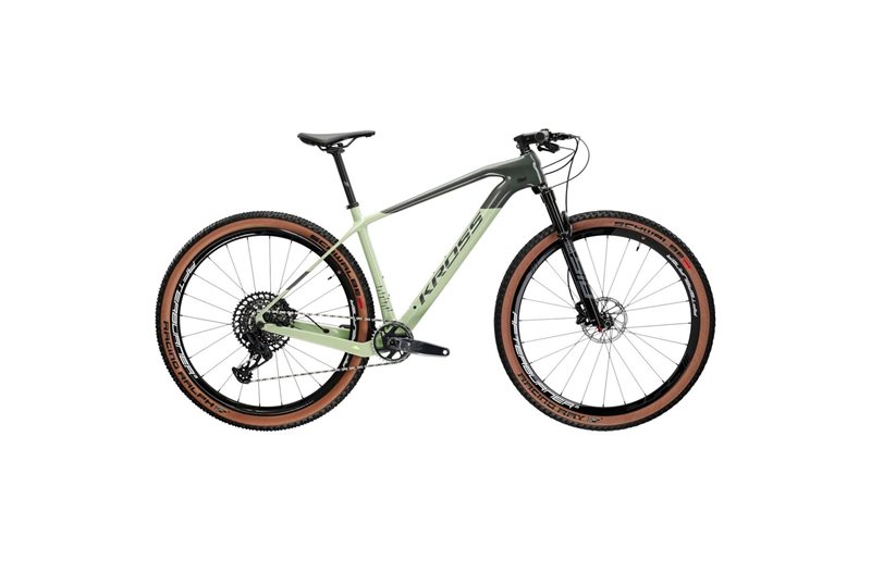 Hardtail MTB Kross Level 12.0 Grey/Green 29