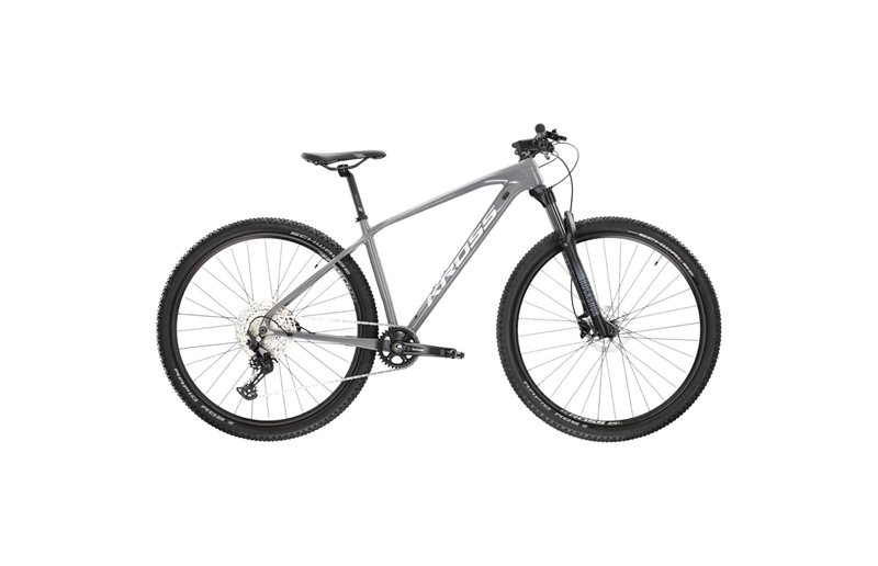 Hardtail MTB Kross Level 8.0 Grey/Silver 29
