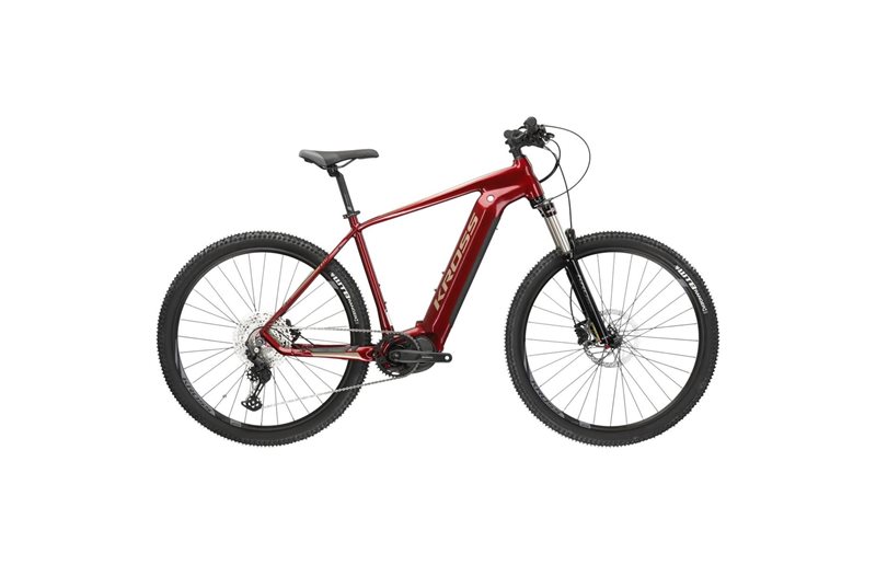 El MTB Kross Level Boost 2.0 Rubin/Yellow 29