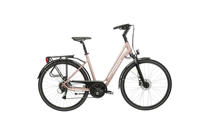 Kaupunkipyörä Kross Sentio 4.0 Pink Gold/Pink