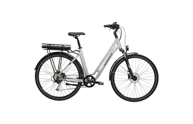 Elcykel Hybrid Kross Sentio Hybrid 2.0 Silver/Black